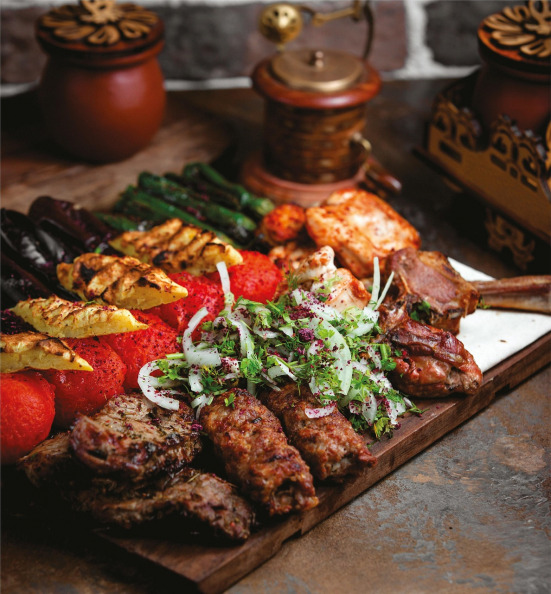 Karışık Izgara platter