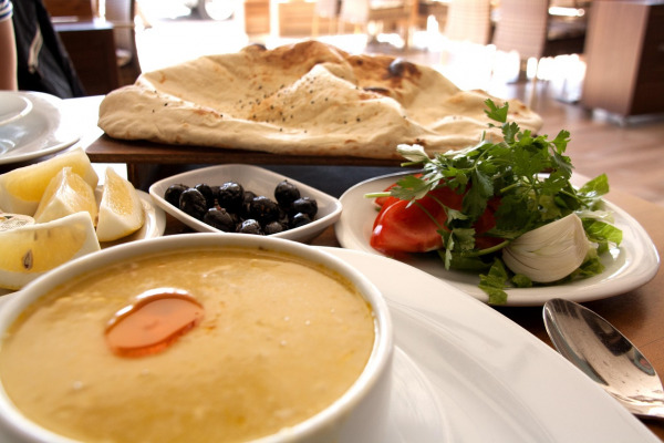 turkish meze selection